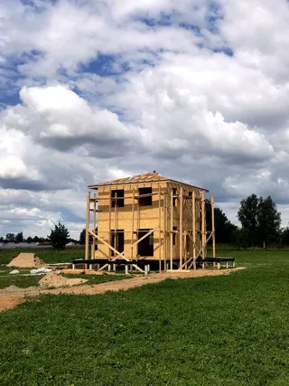 Haus nach Projekt „Karl“, Dorf Malyshevo: Obergeschoss und Dachgeschoss