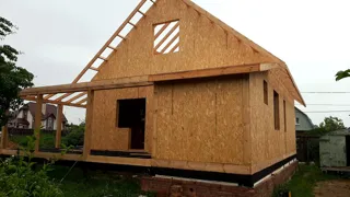Haus nach individuellem Entwurf, Dorf Novo-Talitsy: zweites Obergeschoss und Dachgeschoss