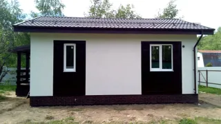 Haus nach Projekt „Slawjanskij Skit“, Region Jaroslawl: Fassadenverkleidung