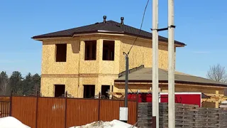 Haus nach Projekt „Premera“, Dorf Bolshoe Klochkovo: Fertiges Haus