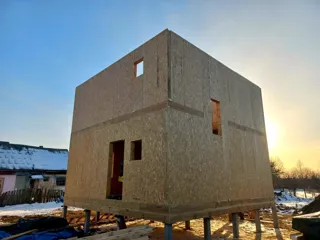 85 m² house, custom design, Rybinsk: second floor and attic floor