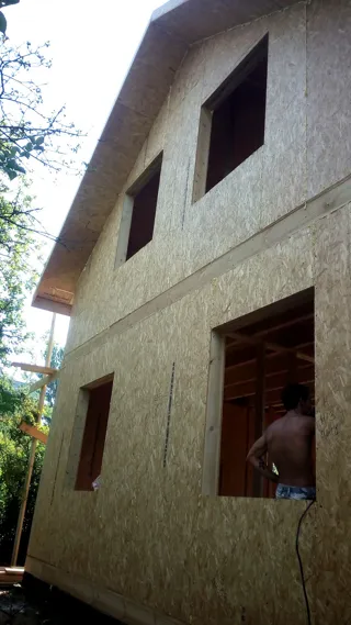 Haus nach Projekt „Gamma“, Gebiet Kostroma: Fertiges Haus