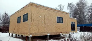Haus 96 m² nach individuellem Projekt, Dorf Pirogovo: Fertiges Haus