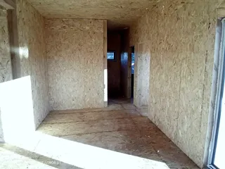 Haus nach Projekt „HiTech 91“, Dorf Zabore: Innenwände
