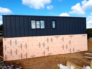 Haus mit 100 m² nach dem Projekt „Barnhouse 76.1“, Dorf Izbizhe