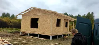 Özel projeye göre 51 m² ev, Paneevo köyü: tamamlanmış ev