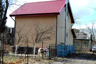 Haus nach Projekt „Alina“: Fassadenverkleidung