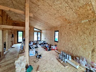 Haus nach individuellem Projekt, Dorf Protive: Trennwände