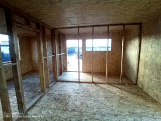 Haus nach Projekt „N4O-72“, Region Jaroslawl: Innenwände