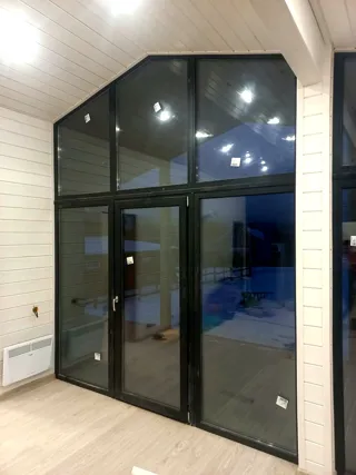 Showroom Barnhouse 76.3 in Kostroma: Innenausbau