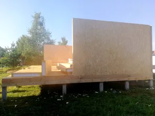 Özel projeye göre 75 m² ev, Derevni köyü: duvar montajı