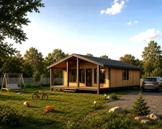 Haus nach individuellem Entwurf, Region Wologda: Projektvisualisierung