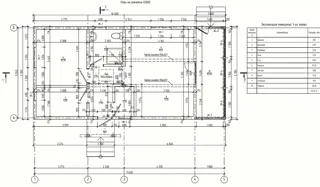 Custom-design house, Rodniki: project floor plan