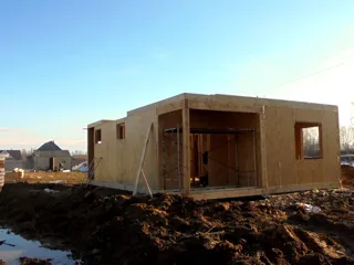 Haus nach Projekt „Sews“, Dorf Koltsovo: Fertiges Haus