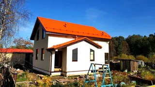 Haus nach individuellem Entwurf, Siedlung Borisoglebskiy: fertiges Gebäude