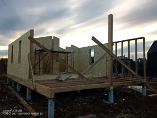 “Barnhouse 39” projesine göre ev, Yaroslavl bölgesi: duvar montajı