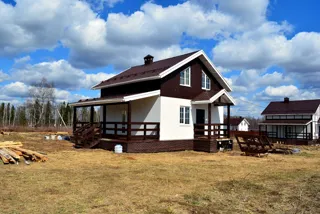 Haus nach Projekt „Sefir“, Dorf Kadnikovo: Fertiges Haus