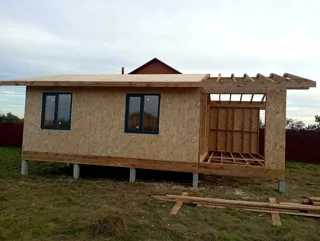Haus nach Projekt „Chalet 45“, Gebiet Kostroma: Dach