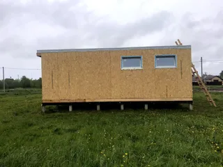 Haus nach Projekt „Mistika - E2.8“, Gebiet Moskau: Fertiges Haus