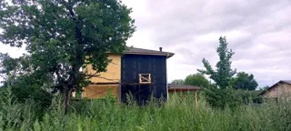 Haus 123,5 m² nach individuellem Projekt, Furmanov: Fassadenverkleidung