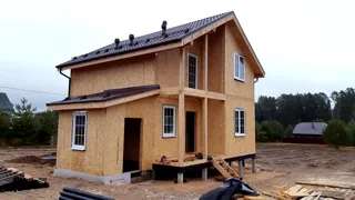 Haus nach Projekt „Majak“, Region Twer: Fassadenverkleidung
