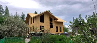 Haus 193 m², individuelles Projekt, Dorf Yaskino: Obergeschoss und Dachgeschoss