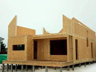 Haus 221,5 m² nach individuellem Projekt, Dorf Yusupovo: Wandmontage