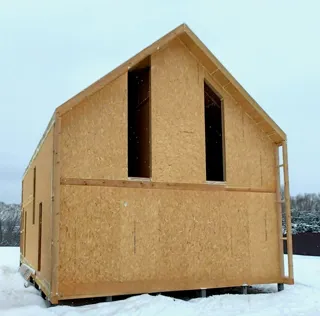 Haus 221,5 m², individuelles Projekt, Dorf Yusupovo: Obergeschoss und Dachgeschoss