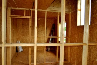 Haus nach Projekt „Ermak“, Dorf Vasilevo: Innenwände