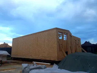 Haus 188 m² nach individuellem Projekt, Dorf Ivanovskoe: Wandmontage