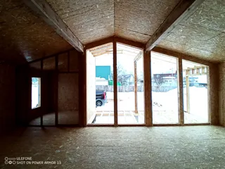 103 m² ev, özel proje, “Mebelşçik” SNT: iç bölme duvarlar