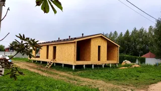 Haus 145 m² nach individuellem Projekt, Siedlung Volga: Wandmontage