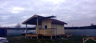 Özel projeli ev, Vladimir bölgesi: çatı