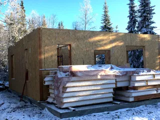 Özel projeli ev, Murmansk: duvar montajı
