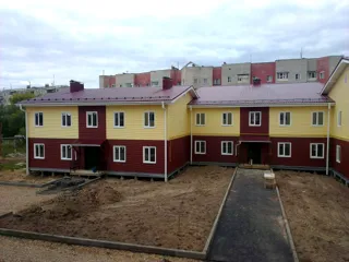 Haus nach individuellem Entwurf, Gebiet Iwanowo: fertiges Gebäude