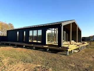 Haus nach Projekt „Barnhouse 110“, Dorf Ivantsevo: Fertiges Haus