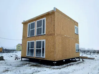 Haus nach Projekt „Stil 108“, Siedlung Yaroslavka: Fertiges Haus