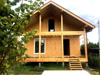 Haus nach Projekt „Wesy“, SNT „Mir“: Fertiges Haus