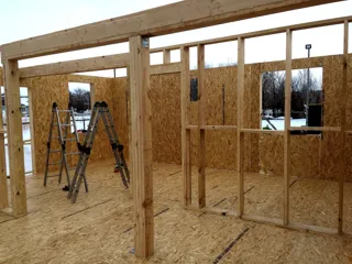 Haus nach Projekt „Jessentuki 7.5x7.5“, Dorf Lopatino: Innenwände