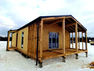 Haus nach individuellem Projekt, KP „Saretsche“: Fertiges Haus