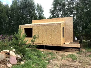 Haus nach individuellem Projekt, KP „Jaroslawskoje Wsmorje“: Wandmontage