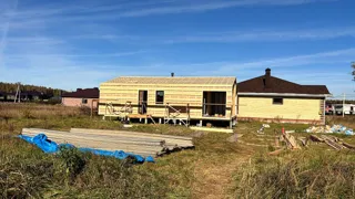 Haus nach individuellem Entwurf, Dorf Stepannikovov: Fenster und Türen