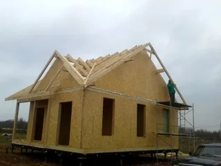 Haus nach Projekt „Utah“, Yaroslavl: Dach