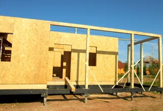 Haus nach Projekt „Michigan“, Galich: Wandmontage