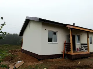House based on the “Ivalo” design, Beli village: completed house