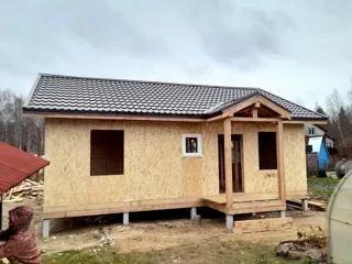 “Almaz” projesine göre ev, Kostroma: tamamlanmış ev