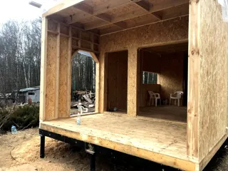 Haus nach Projekt „Otschag“, SNT „Loschki“: Fertiges Haus