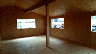 Haus nach Projekt „Barnhouse 76.1“, Gebiet Iwanowo: Innenwände