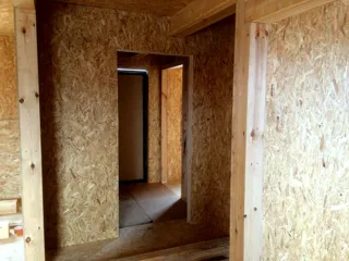 Haus nach Projekt „Jessentuki 7.5x7.5“, Dorf Lopatino: Innenwände