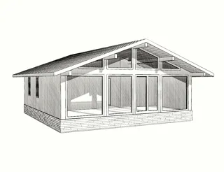 Haus nach individuellem Entwurf, Domodedovo: Projektvisualisierung
